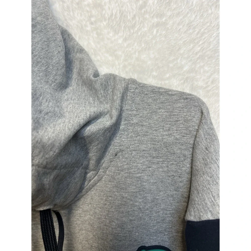 Baseballism Ken Griffey Jr #24 Hoodie Men's 3XL Gray Navy Mariners Full Zip